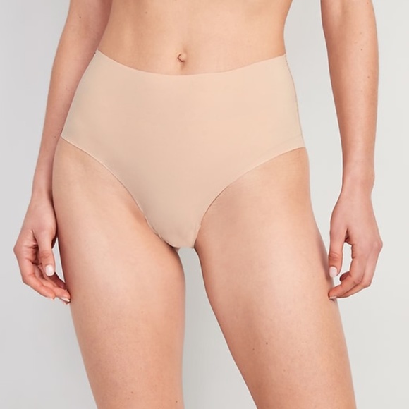 (4) Miiyu High-Waisted Laser-Cut Panties - Picture 1 of 6